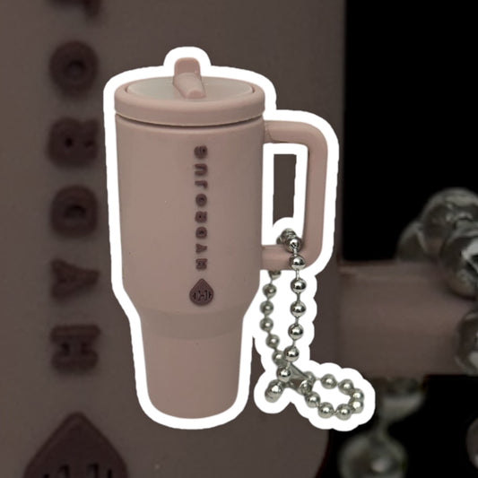 Mauve HydroJug Keychain