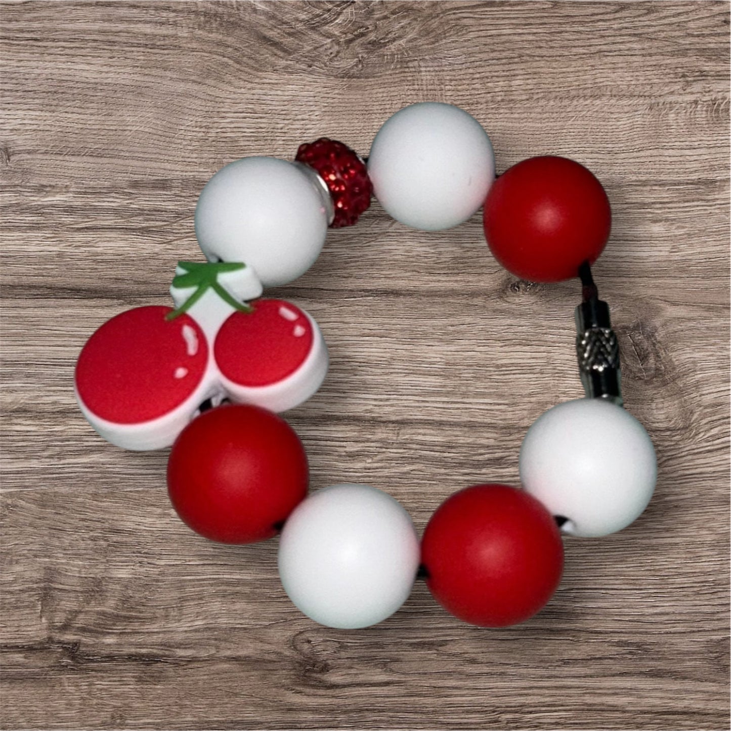 Cherry Tumbler Handle Charm