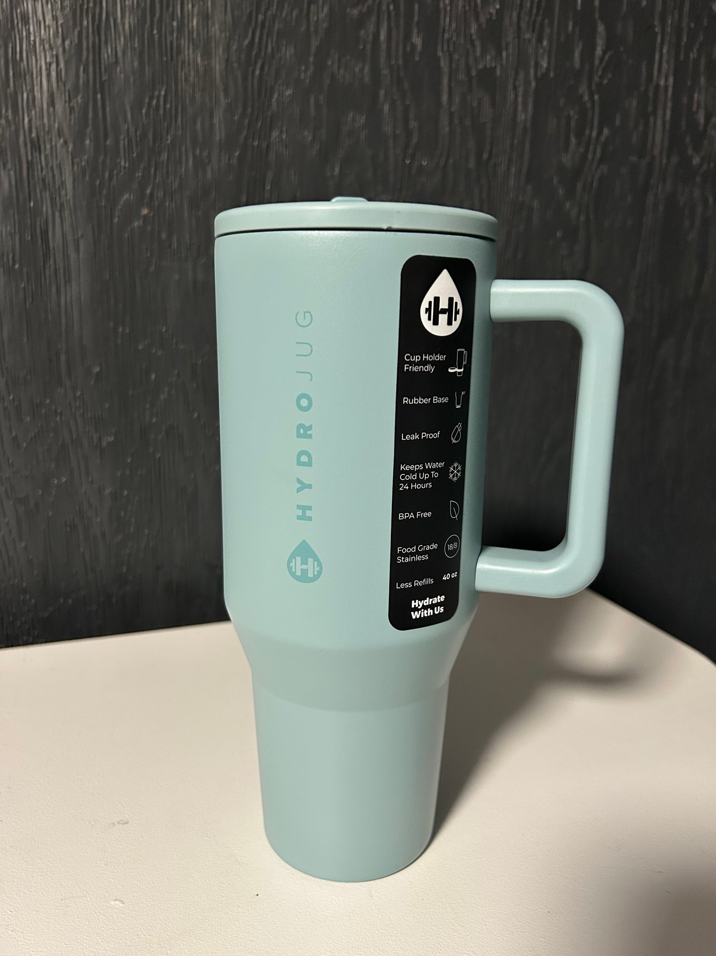 HydroJug Teal Traveler 40oz