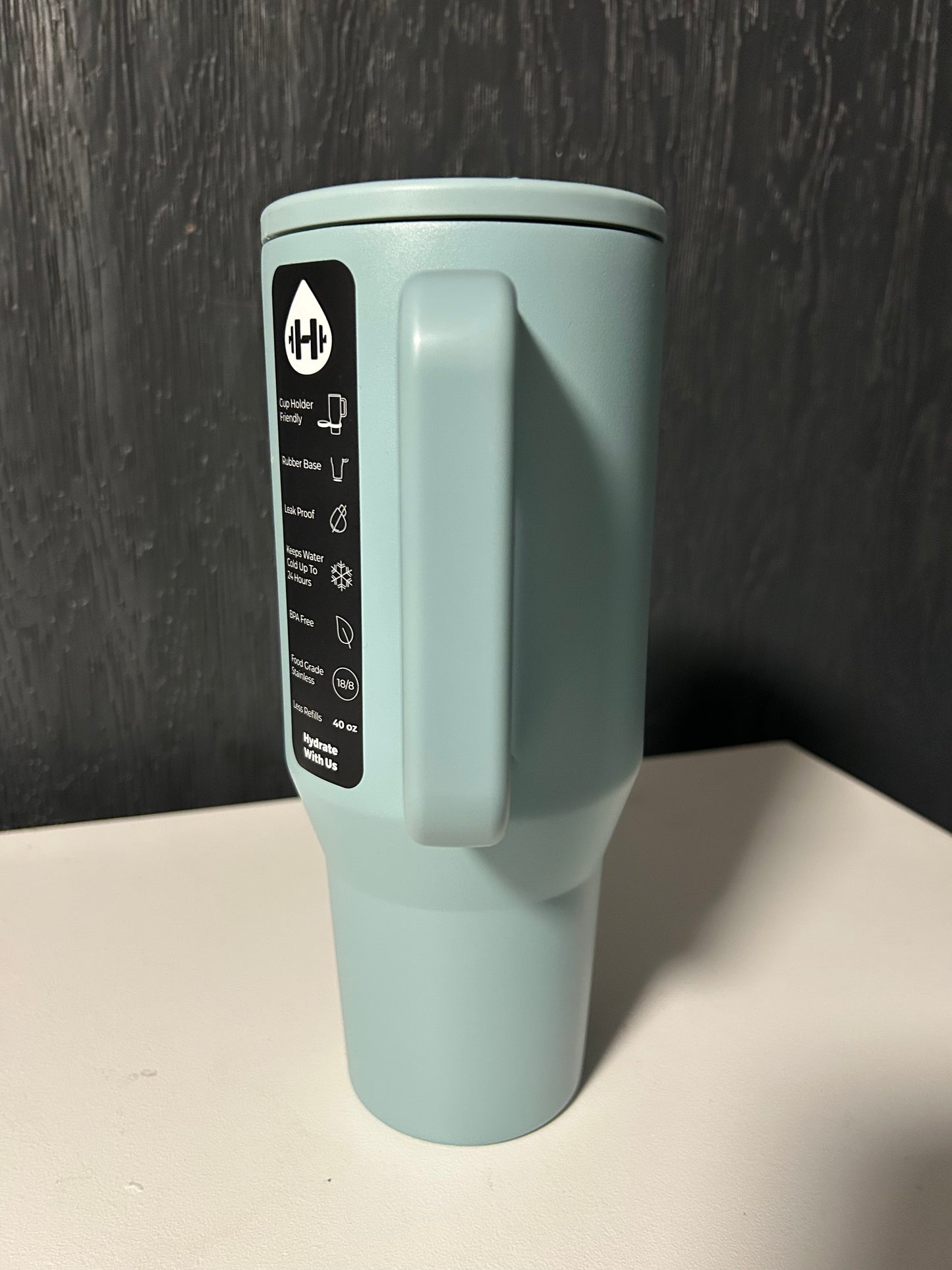 HydroJug Teal Traveler 40oz