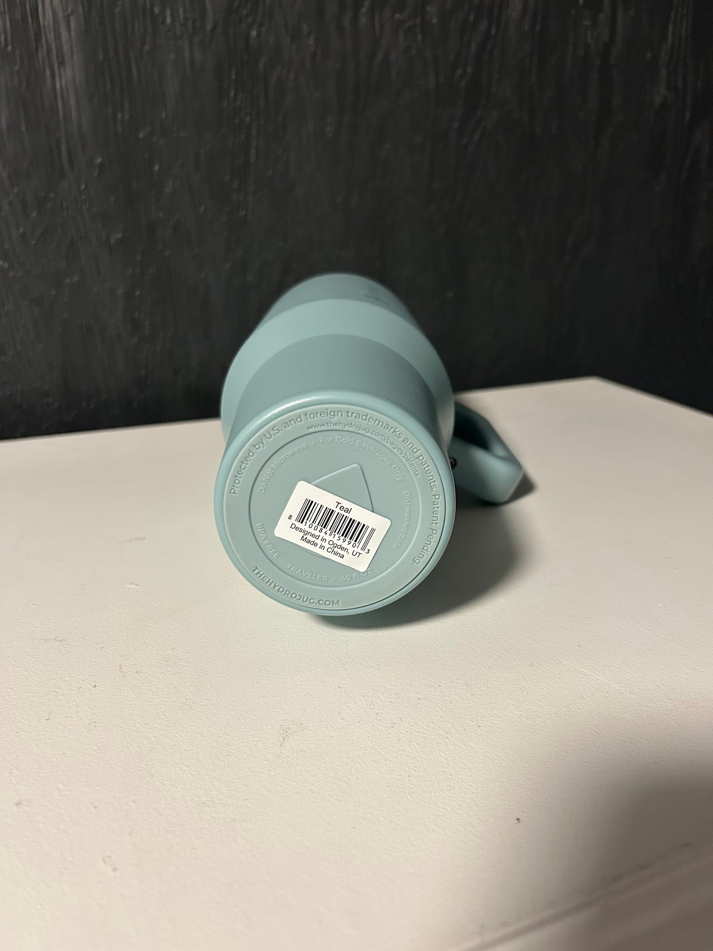 HydroJug Teal Traveler 40oz